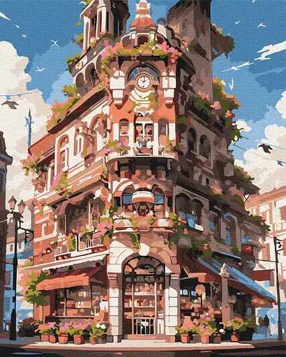 Картина по номерам на подрамнике Brushme Токийские апартаменты 2