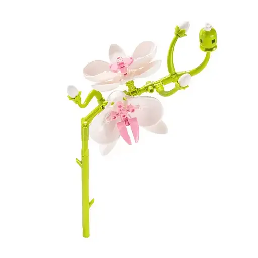 Конструктор Цветок, 655042-43-44-48-53-55, от 20 см, (в ассортименте) - фото 4