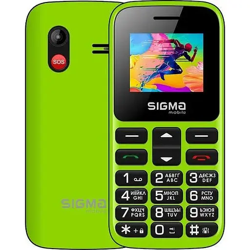Мобильный телефон Sigma Comfort 50 CF113 HIT2020 Green 1.77 micro max 32 gb 1450мАч RU UCRF - фото 2