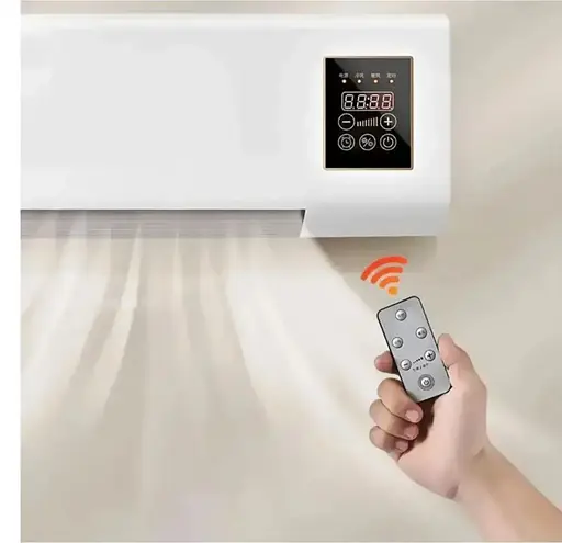 Кондиціонер настінний Alfarid Wall Mounted Mobile Air Conditioning 2 кВт 55x12x24см Білий - фото 6