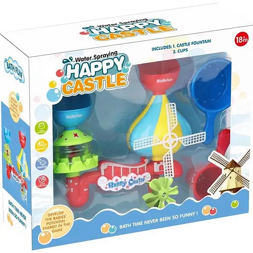 Іграшка для купання "Happy castle" Bambi 9911-UM, на присосках - фото 2