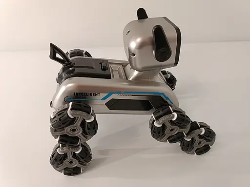 Детский робот собака. Игрушка интерактивная на аккумуляторе для детей. С музыкой и световыми эффектами - фото 12