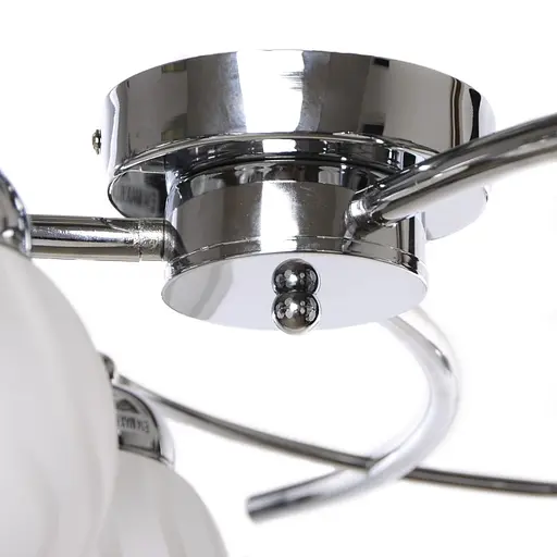 Люстра стельова Brille класична E14 40W CH (LK-270C/6) - фото 3
