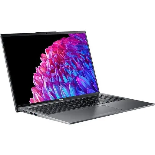 Ноутбук ACER Swift Go 16 SFG16-72-79P1, (NX.KYAEX.005), Intel Core Ultra 7 155 Up to 4.8GHz, 16" WUXGA, 16GB, SSD 1TB, Intel Graphics - фото 2