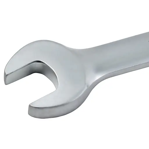 Набор ключей рожково-накидных Sigma с трещоточкой 8 шт (8, 10, 12, 13, 14, 15, 17, 19 мм) CrV satine (6010521) - фото 4