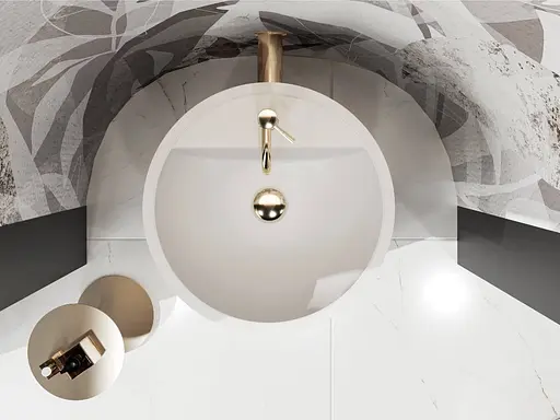 Умивальник Miraggio Cosmo mirasoft 0002301, Білий матовий - фото 6