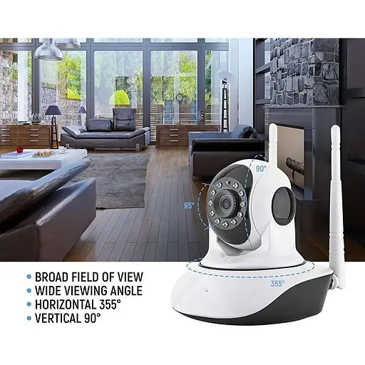 Беспроводная поворотная IP камера Digital панорамная камера V380 Q5 IP 360 градусов - фото 2