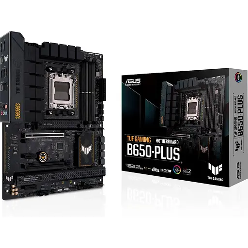 Материнская плата Asus TUF Gaming B650-PLUS sAM5 B650 4xDDR5 M.2 HDMI DP ATX - фото 9