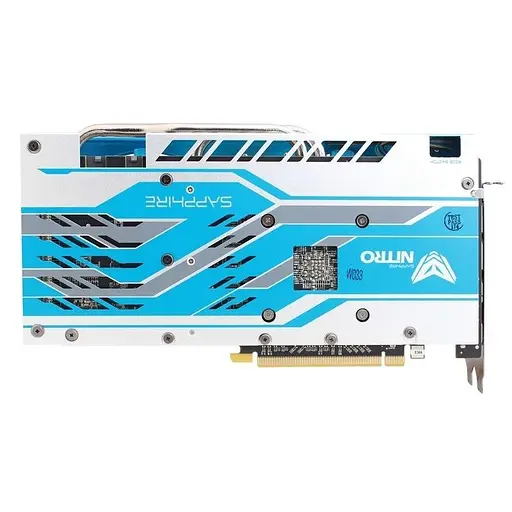 Відеокарта Sapphire AMD Radeon RX 580 8Gb Special Edition METAL BLUE NITRO+ (11265-21) (GDDR5, 256 bit, PCI-E 3.0 x16) Б/в - фото 5