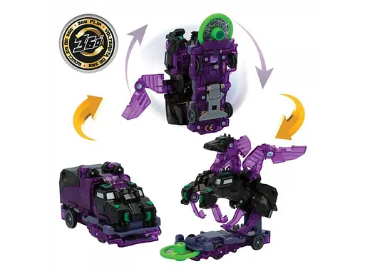 Машинка-трансформер SCREECHERS WILD! L2 - НАЙТВІЖН, EU683129 - фото 3