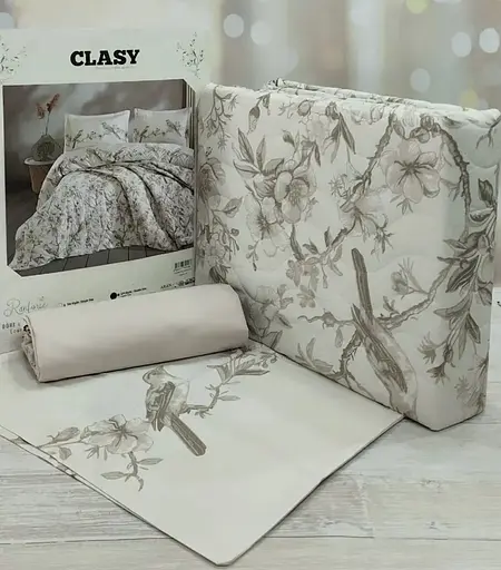 Комплект зі стьобаною підковдрою 4 сезона Mevlin Ранфорс Clasy pbe0051450 - фото 2