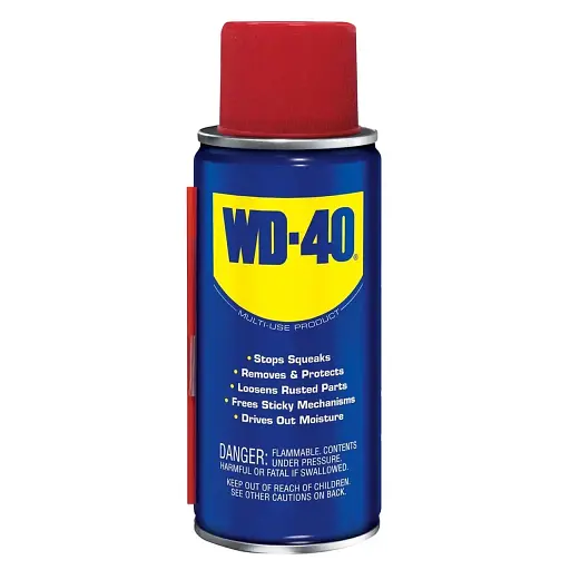 Смазка универсальная WD-40 жидкое минеральное прозрачное аэрозоль 400 мл - фото 1