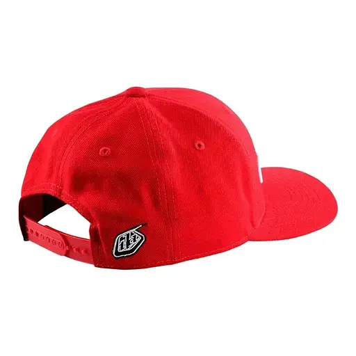 Кепка TLD 9Fifty Snapback Hat Signature Red/White Troy Lee Designs (1106-750565030) - фото 2
