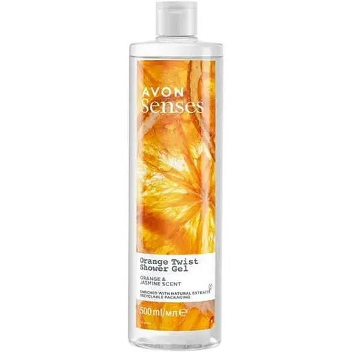 Гель для душу Avon Соковитий апельсин SENSES 500 мл - фото 1