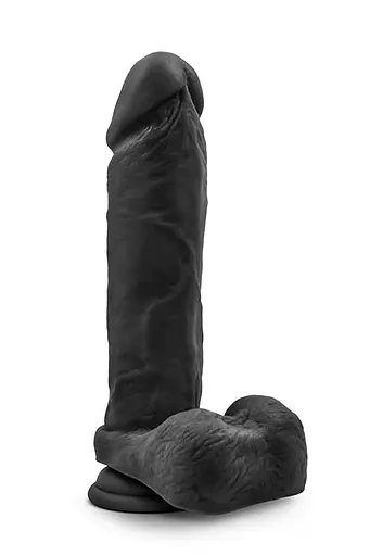 Фалоімітатор Au Naturel Bold Massive 9" 24.1 см чорний - фото 3
