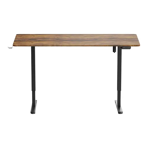 Стол с электрорегулировкой высоты Officepro ODE1670DW Dark Wood/Black (ODE1670DW)