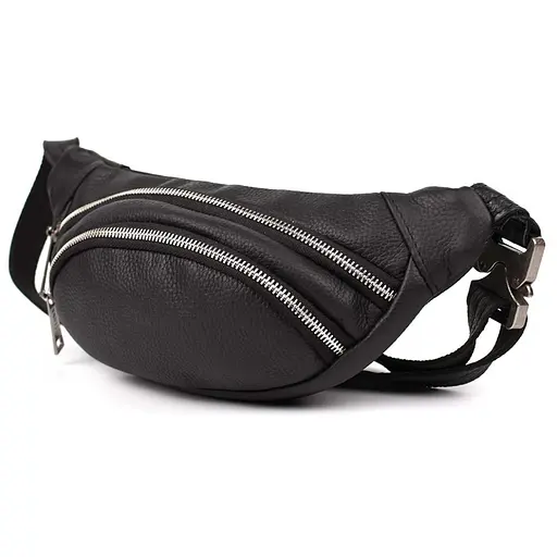 Шкіряна чоловіча сумка на пояс TARWA 11х30х5 см nsa0001311 - фото 1