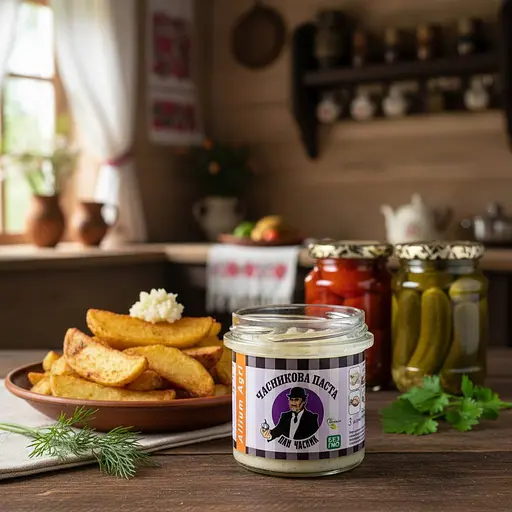 Часникова паста охолоджена | Смак живого часнику (з оливковою олією) - фото 4