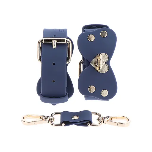 Фіксатори для ніг Taboom Silicone Supreme Ankle Cuff Set синій - фото 3