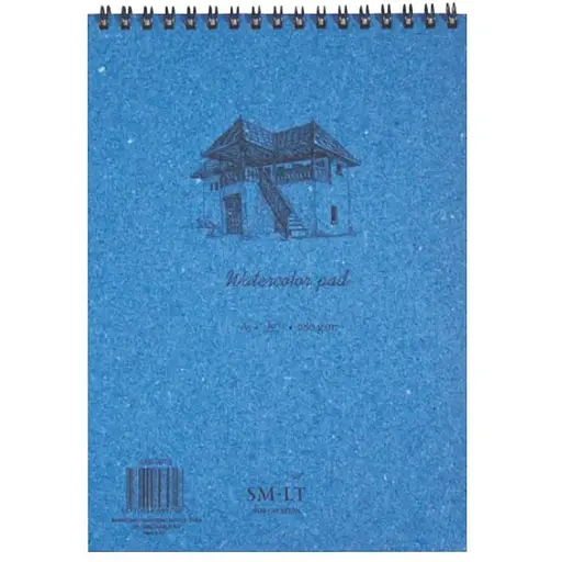 Альбом для акварели на спирали AUTHENTIC 280г/м2 20л SM-LT Art