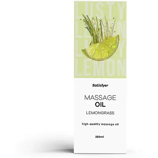 Масажна олія Satisfyer Massage Oil Lemongrass 250 мл