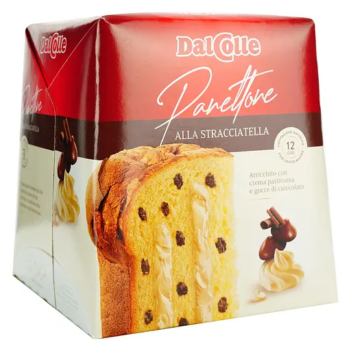 Кекс Dal Colle Panettone Stracciatella со сливочным кремом 750 г