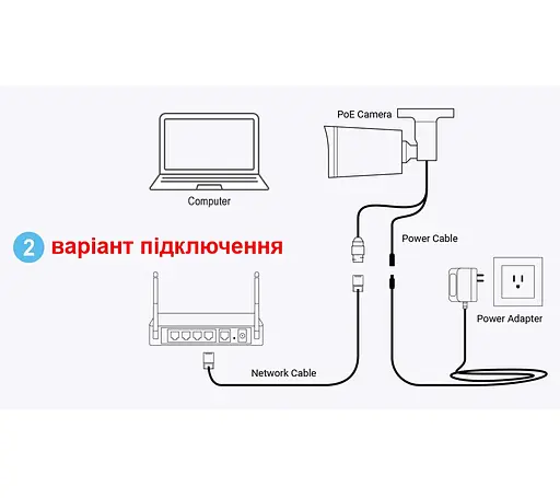 IP камера відеоспостереження вологозахищена POE з мікрофоном 8 мегапікселів, f=3,6 мм Asecam 8MP4K36 (101010-36) - фото 8