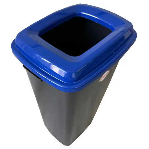 Бак сортувальний Planet для паперу 70 л антрацитово-синій (00-00020486) - фото 3