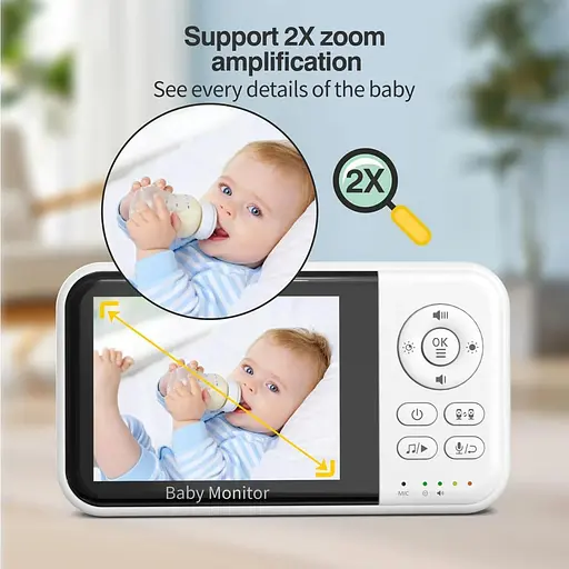 Видеоняня Baby Monitor MC632A с ночным видением и двухсторонним аудио - фото 6