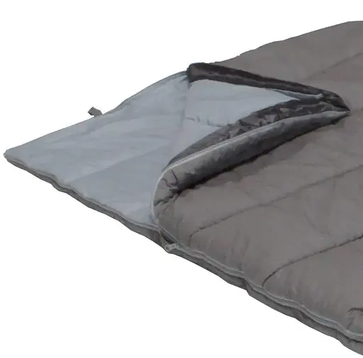 Спальный мешок High Peak Tay 8/+8°C Grey/Light Grey Left (21229) - фото 2