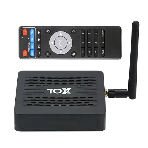 Смарт ТВ приставка TOX3 4/32 Гб rev. 2 Smart TV Box Android 11 - фото 7