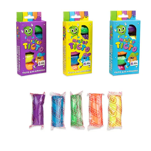 Набір для творчості Містер тісто, 5 шт., Strateg - фото 3