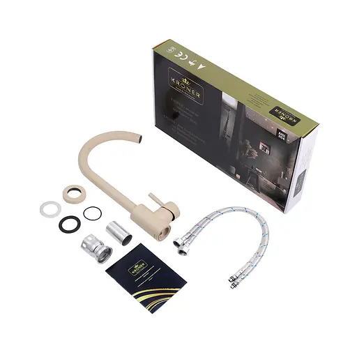 Змішувач для кухні Kroner KRP Edelstahl Klassisch - COL035 CV023004 - фото 9