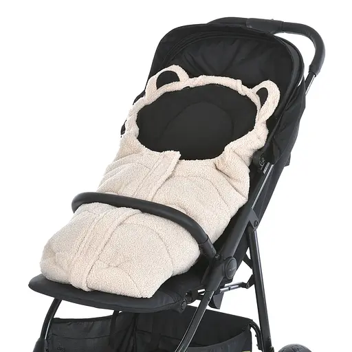 Детский конверт в коляску El Camino ME 1132 Footmuff Teddy Bear защита от ветра, влаги и холода - фото 2