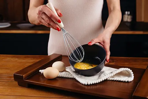 Венчик кухонный из нержавеющей стали с деревянной ручкой 26 см, Master Class 83797 - фото 10