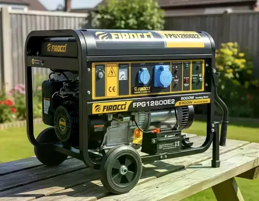 Генератор бензиновий Fivocci FPG12800E2 8.3 кВт 1-фазний + AVR + електростартер - фото 5