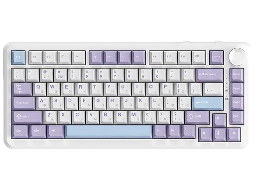 Клавиатура игровая механическая Ajazz AK-820-Max Magnetic Switch USB RGB White - фото 3