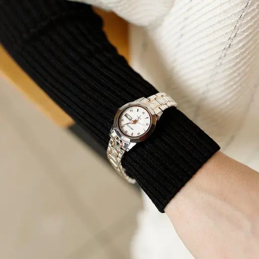 Женские наручные часы Baosaili Kaiya (Серебристо-золотистые) - фото 8