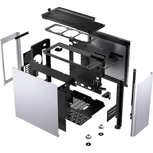 Корпус Jonsplus i400-A Aluminium Silver (i400-A Silver) (без блока питания) - фото 13