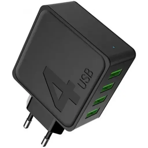 Адаптер мережевий на 4 Usb порту Awei C-842 зарядний 4USB 4A