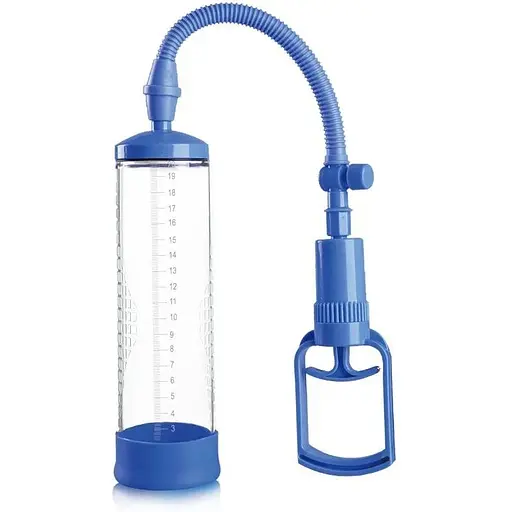 Вакуумный насос с ручным насосом Men Powerup Blue