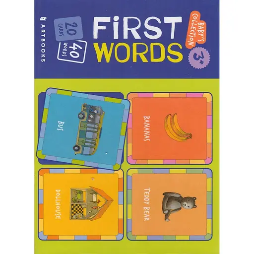 Книга Flash cards 'First words'. Флеш-картки: Перші слова. Автор - Катерина Таберко (Artbooks)