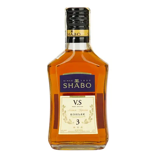 Бренді України Shabo VS 3 зірки, 40%, 0,25 л (423817) - фото 1