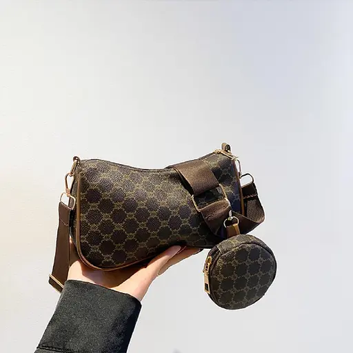 Сумочка через плече із еко-шкіри Lilly P4-7015DB