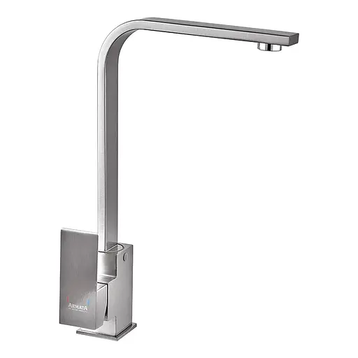 Змішувач для кухні Armata Kub-011 нержавіюча сталь CH6494 Нержавіюча сталь - фото 1