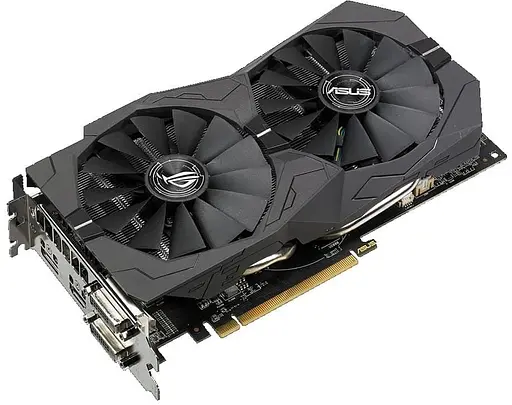 Видеокарта ASUS AMD Radeon RX 570 4Gb Strix (ROG-STRIX-RX570-4G-GAMING) (GDDR5, 256 bit, PCI-E 3.0 x16) Б/у - фото 4