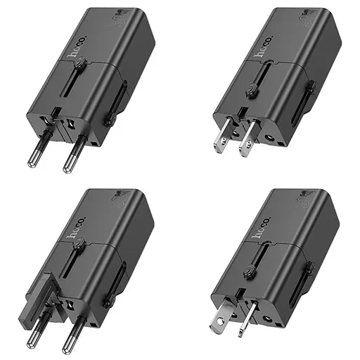 МЗП Hoco AC25 Mini PD30W (1USB-C) universal travel charger Black - фото 2