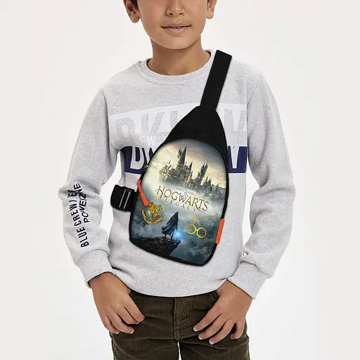 Сумка через плече дитяча Гаррі Поттер 29х17 см сумка слінг для хлопчика (02056)