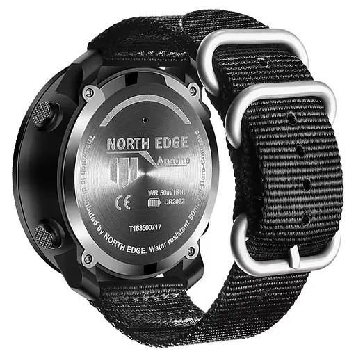 Ремінець тканевий чорний розмір 22