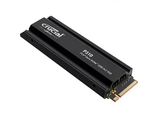 SSD накопичувач Crucial P310 2 TB для PS5 PCIe Gen4 NVMe M.2 2280 (CT2000P310SSD5) - фото 2